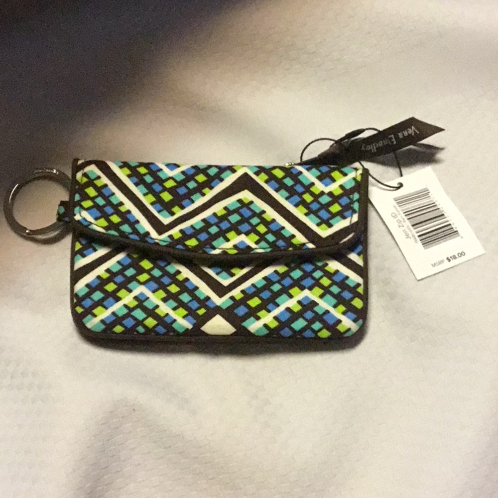 NWT Vera Bradley Jen Zip IDRain Forest